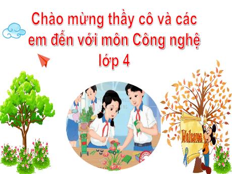 Bài giảng Công nghệ Lớp 4 (Kết nối tri thức) - Phần 2: Thủ công kĩ thuật - Bài 10: Đồ chơi dân gian (Tiết 1)