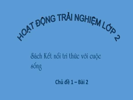 Bài giảng Hoạt động trải nghiệm Lớp 2 (Kết nối tri thức) - Chủ đề: Khám phá bản thân - Bài 2: Nụ cười thân thiện